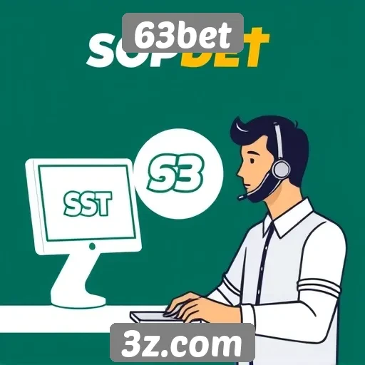 Análise do suporte ao cliente no 63bet
